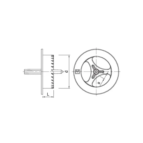 RAWLPLUG K-KFS-63/20 Freza 68×63 mm image 3