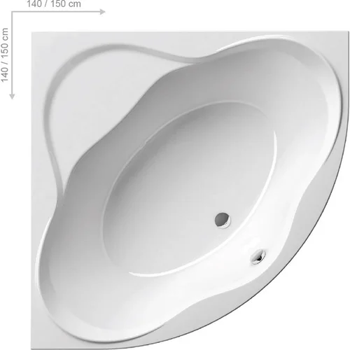 Ravak NewDay C651000000, 140x140 cm vonia image 2