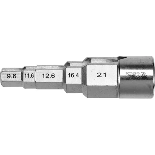 YATO pakopinis veržliaraktis 1/2\" (3/8\", 29/68\", 1/2\", 21/32\", 27/32\") image 2