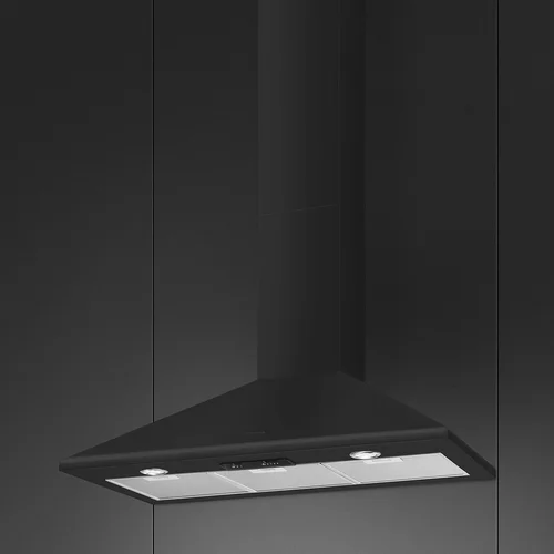 Smeg KSED95BL Kamino tipo sieninis 90 cm Juoda image 2