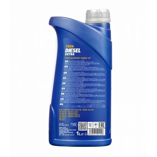 MANNOL DIESEL EXTRA variklių tepalai 10W40 1 L image 2