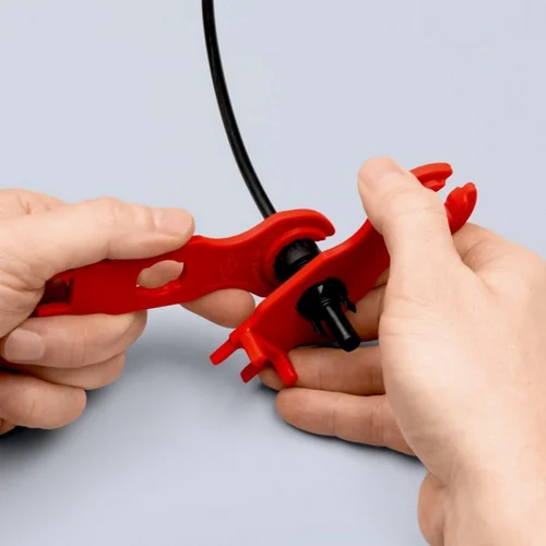 2 dalių veržliarakčių rinkinys KNIPEX MC4 jungtims image 2