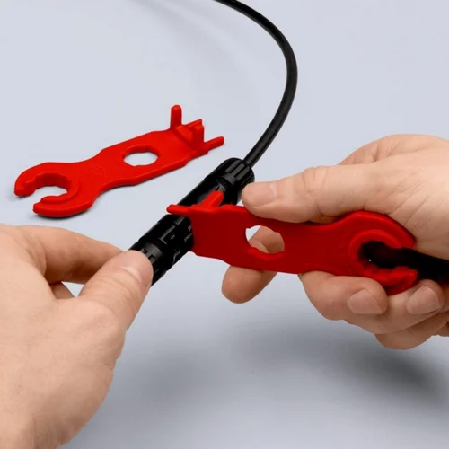 2 dalių veržliarakčių rinkinys KNIPEX MC4 jungtims image 3