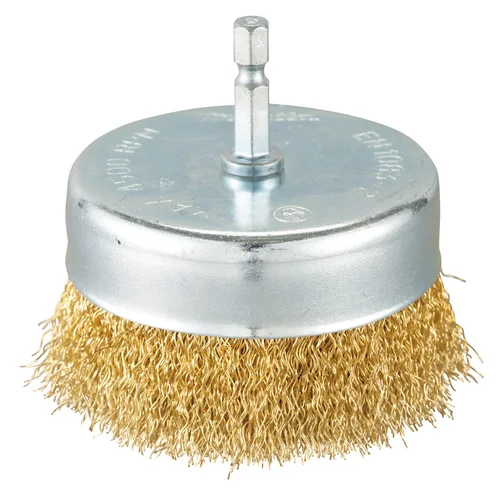 Makita D-73645 taurių formos šveitimo šepetys, 80 mm, 1/4" image 2