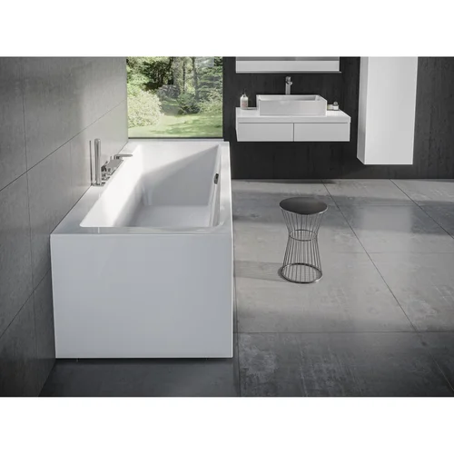 RAVAK MDF kairinė šoninė plokštė 70 cm Balta image 2