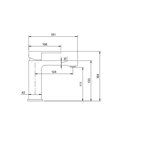 Villeroy&Boch Architectura TVW10300400061 Praustuvo maišytuvas Chromo image 2