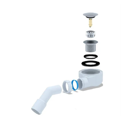 Ani Plast Sifonas dušo padėklui 50 mm CLICK-CLACK image 3