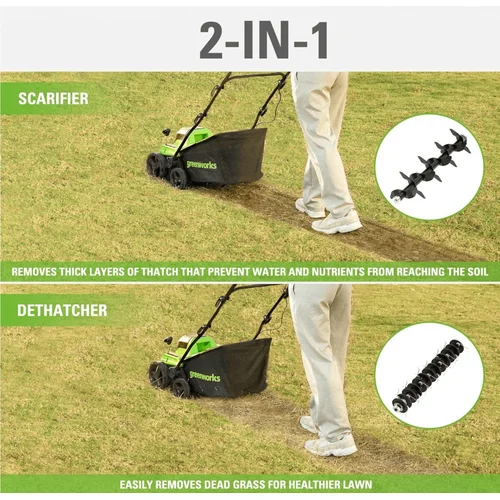 GreenWorks SKARIFIKATORIUS II 38 cm GD24X2SC38II image 3