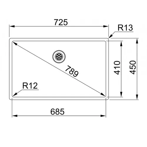 Franke Box BXX 210/110-68, 127.0539.906 image 2