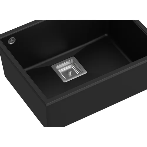 QUADRON DAVID 50 HQD5542U7-BS, 550x420x225 mm, Anglies juoda/plieno image 2