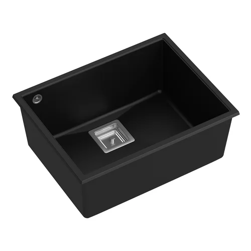 QUADRON DAVID 50 HQD5542U7-BS, 550x420x225 mm, Anglies juoda/plieno image 3