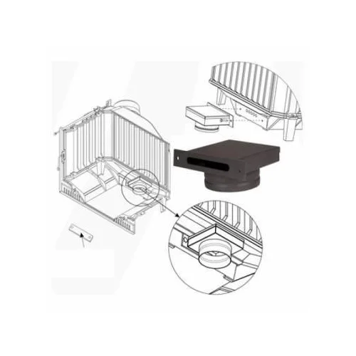 Adapteris oro įsiurbimo NORDFLAM image 2
