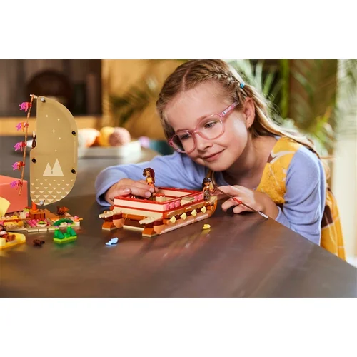 LEGO® Disney Moanos nuotykių kanoja, 43270, 529 vnt. image 3