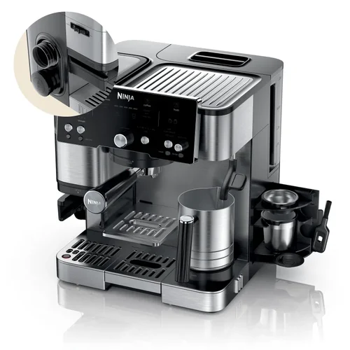 Ninja Espresso Luxe Café Essential ES501EU sidabrinis kavos aparatas image 3