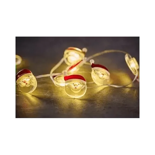 LED lempučių girlianda Kalėdų senelis image 2