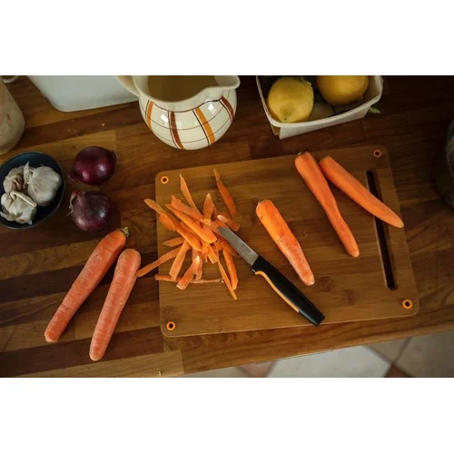Fiskars NEW FF 1057544 Daržovių lupimo peilis 11 cm image 2