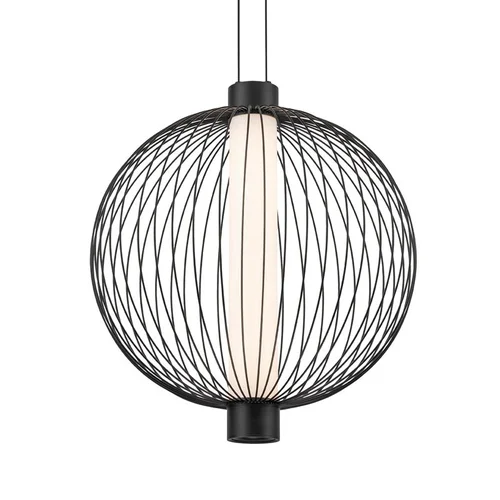 Milagro Kyoto ML0526 LED lubų šviestuvas, 43×43 cm, Juodas image 2
