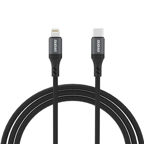Dudao L3CL USB-C į Lightning 30W 1,2 m Juodas kabelis image 1