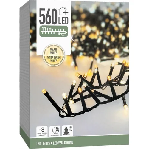 Snake LED lemputių girlianda AGL560710, 11 m, 560 LED image 3