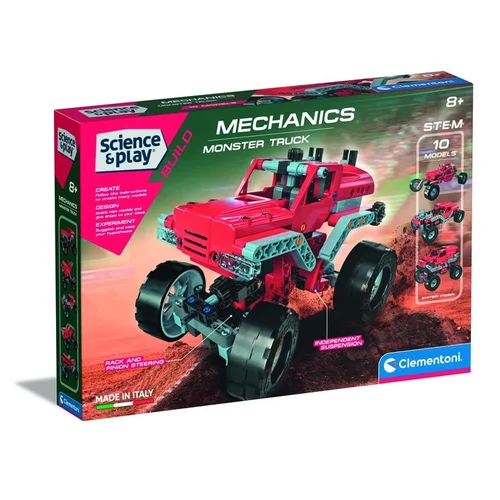 Konstruktorius Clementoni Monster Truck 75038BL Plastikas image 2