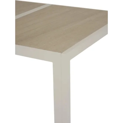 Lauko stalas 195 x 90 x 74 cm, smėlio pilkas image 3