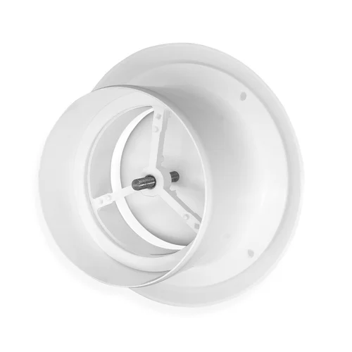 EUROPLAST VD100 plastikinis difuzorius, 100 mm, Balta image 2