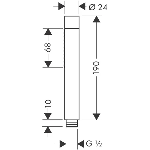 Rankinis dušas Hansgrohe 28532000 image 2