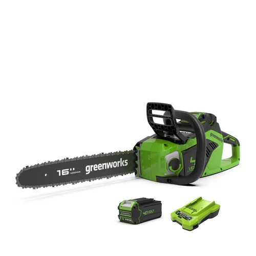 Greenworks GD40CS18K4 Akumuliatorinis pjūklas, 40 V, 4,0 Ah image 1
