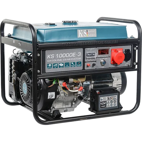 Könner&Söhnen KS 10000E-3, 7,5 kW Benzininis generatorius image 1