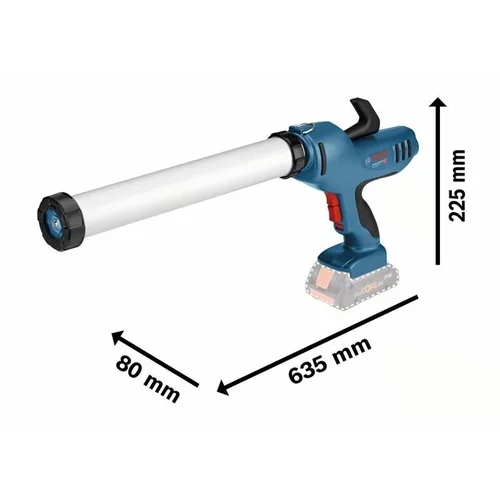 Bosch GCG 18V-600 belaidis sandarinimo pistoletas (be akumuliatoriaus ir kroviklio) image 2