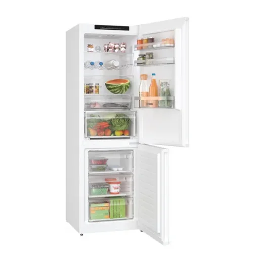 Bosch KGN362WDF dviejų durų šaldytuvas Balta image 2