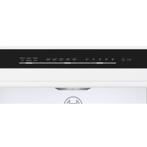 Bosch KGN362WDF dviejų durų šaldytuvas Balta image 3