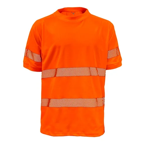 BoSaety TS-VIVID-C2-0300 marškinėliai su tampriomis rankovėmis - L, Hi-Vis Orange image 1