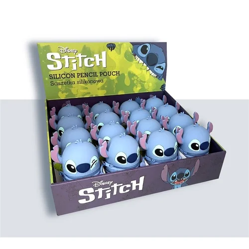 Penalas be priemonių Disney Stitch 80990PTR 12x6 cm Mėlyna image 2