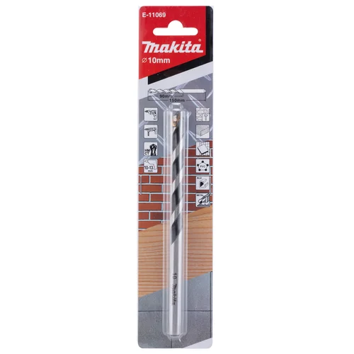Makita E-11069 TCT grąžtas įvairioms medžiagoms, 10×150 mm image 2