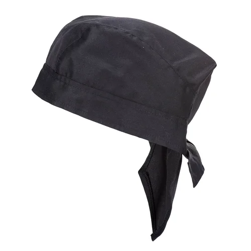 PORTWEST S903 virtuvės šefo bandana, Juoda image 2