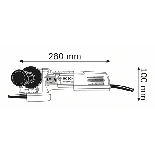 Bosch GWX 9-125 S Professional, 900 W image 2