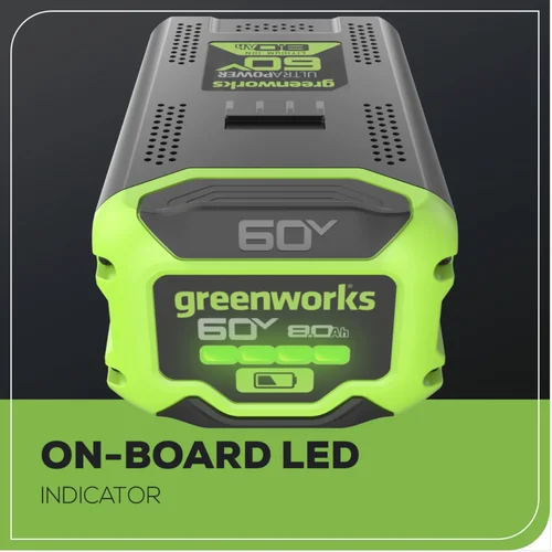 Greenworks G60B8 Akumuliatorius 60V, 8Ah image 2