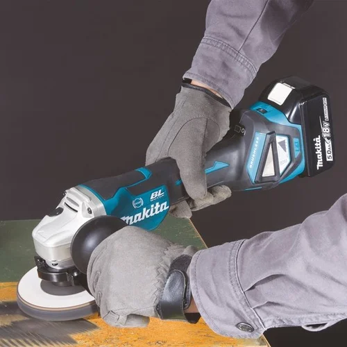 Makita DGA518ZU Akumuliatorinis kampinis šlifuoklis 18V 125 mm image 3