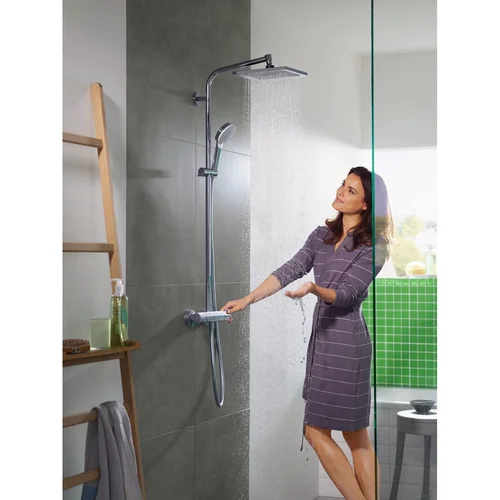 Hansgrohe Crometta E 240 1jet termostatinė dušo sistema 240 mm image 3