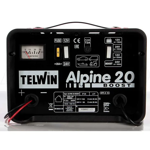 Telwin ALPINE 20 BOOST 12/24V įkroviklis, 807546 image 2
