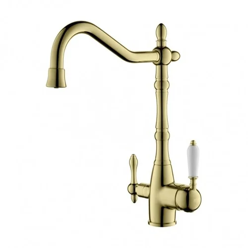 BlueWater SAXO virtuvinis maišytuvas filtruotam vandeniui – aukso spalva image 3