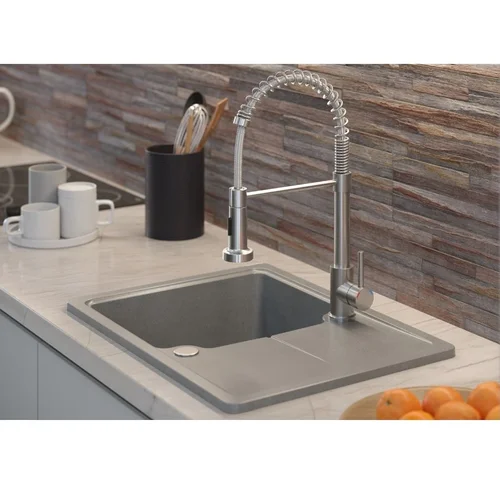 Plautuvės maišytuvas su lanksčia žarna Quadron SALMA, 52137BS image 2