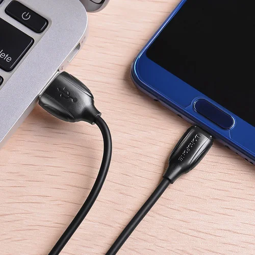 Borofone BX19 USB-A į USB-C 1.0 m kabelis juodas image 3