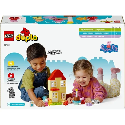 LEGO® Duplo Pepos Pig gimtadienio namelis 10433 image 2