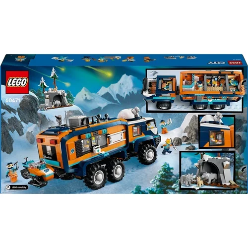 LEGO City Arctic Explorer Science Lab Truck 60471, 1064 vnt. image 2