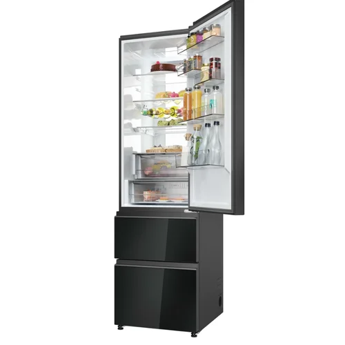 Haier HTW7620DNGB 3D 60 šaldytuvas Juoda image 3
