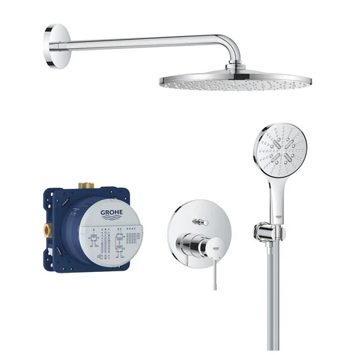 Grohe Essence potinkinė dušo sistema Rainshower Mono 310 25287000 chromo image 1