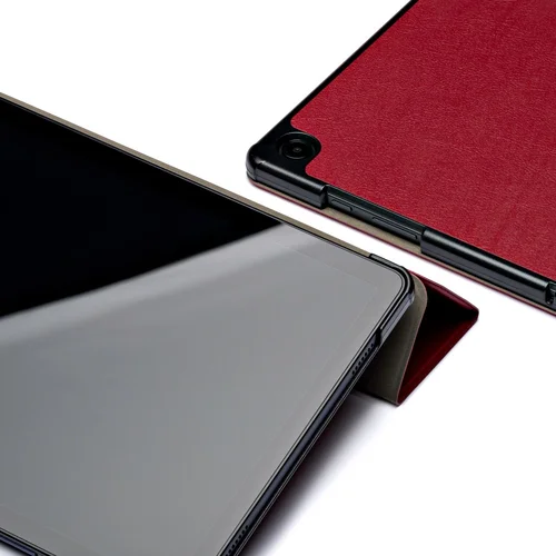 Dėklas Reach Smart Leather Lenovo Tab P11 Gen 2 TB350XU tamsiai raudonas image 3
