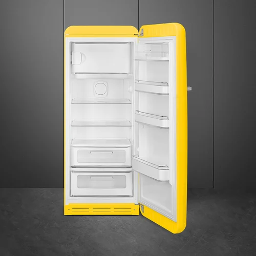 SMEG FAB28RYW5 Retro šaldytuvas Geltona image 3